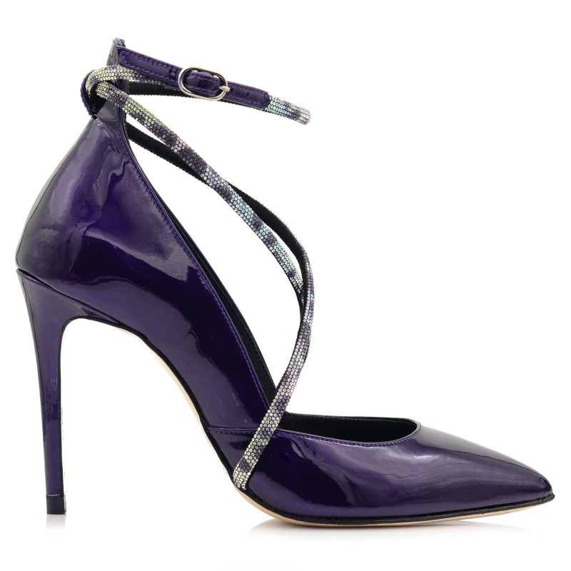 Purple Patent Leather Women's Pumps