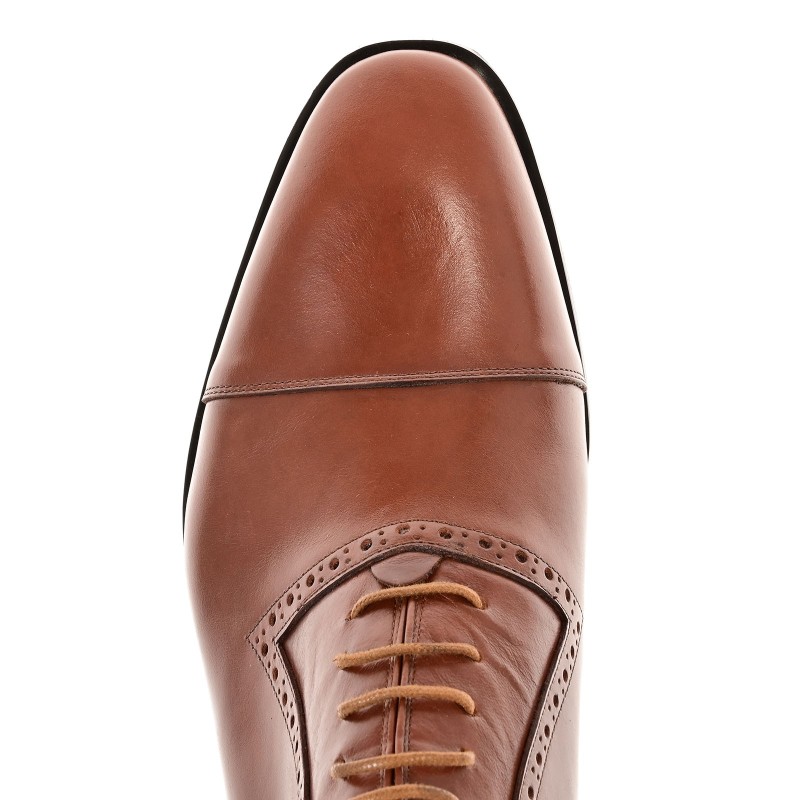 Brown Leather Men Shoes