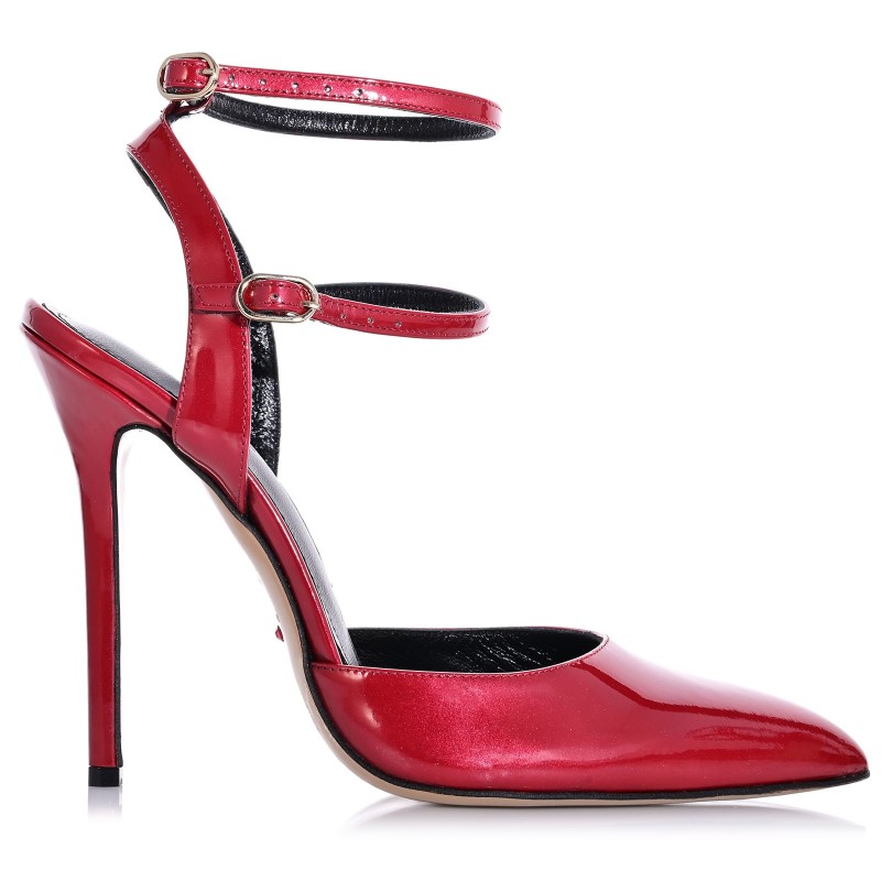 Women's Pumps Red Patent Leather