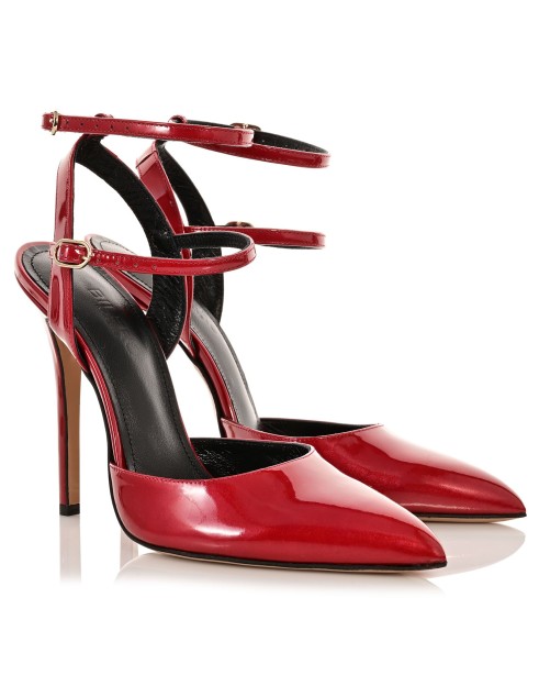 Women's Pumps Red Patent Leather