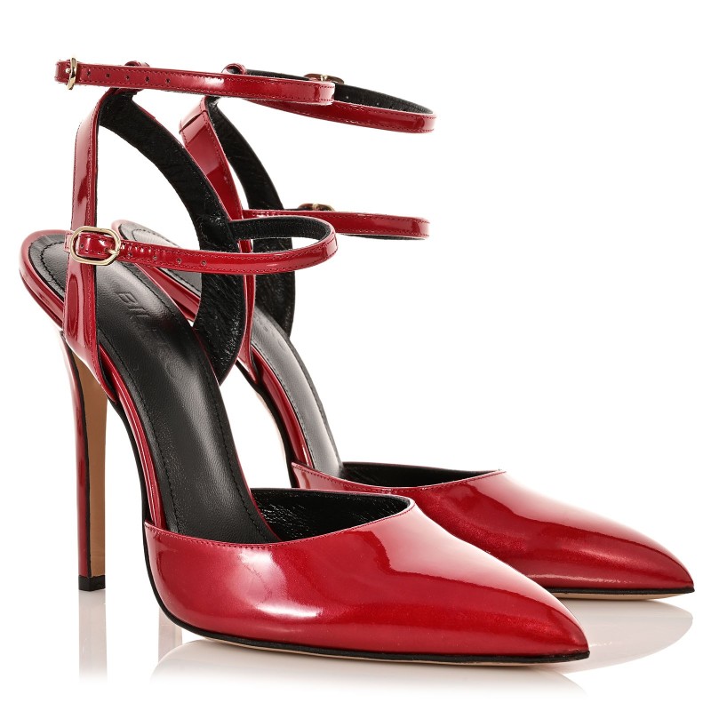 Women's Pumps Red Patent Leather