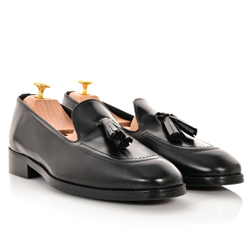 Men's Groom Shoes Black Leather