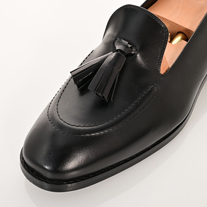 Men's Groom Shoes Black Leather