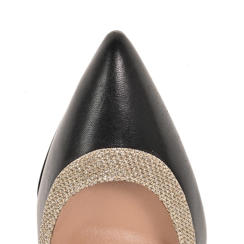 Womens Pumps Black Leather