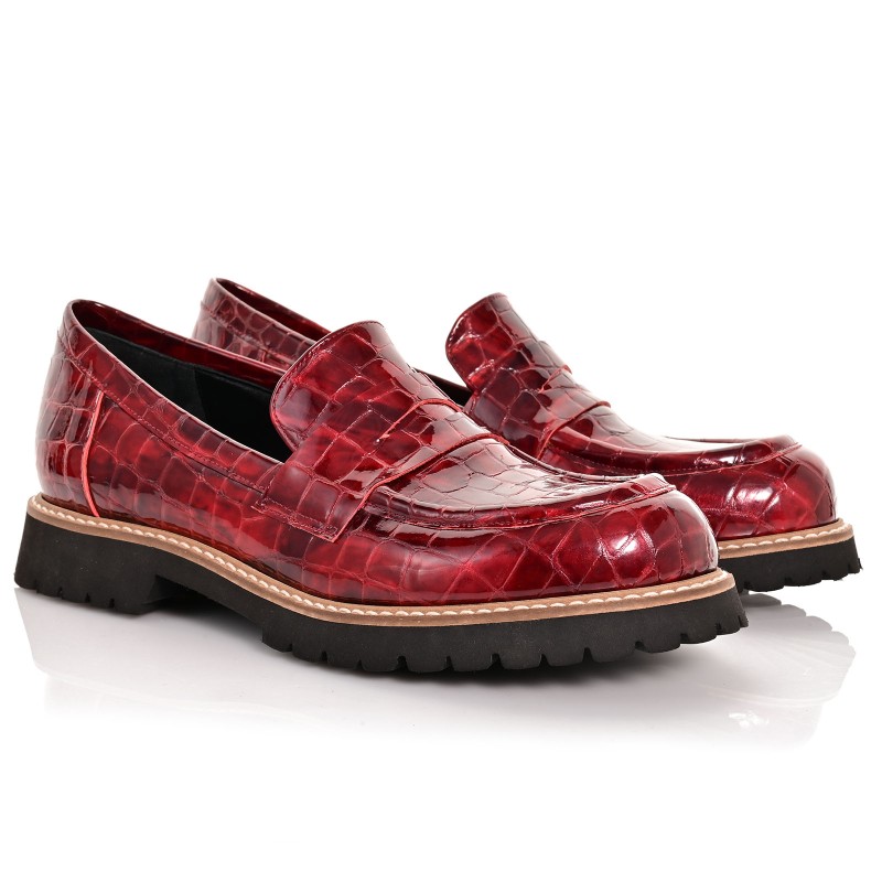 Women's Shoes BILERO Burgundy Leather