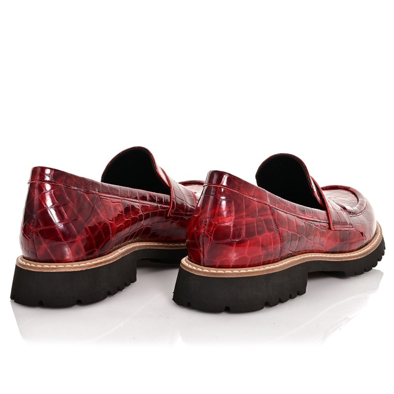 Women's Shoes BILERO Burgundy Leather