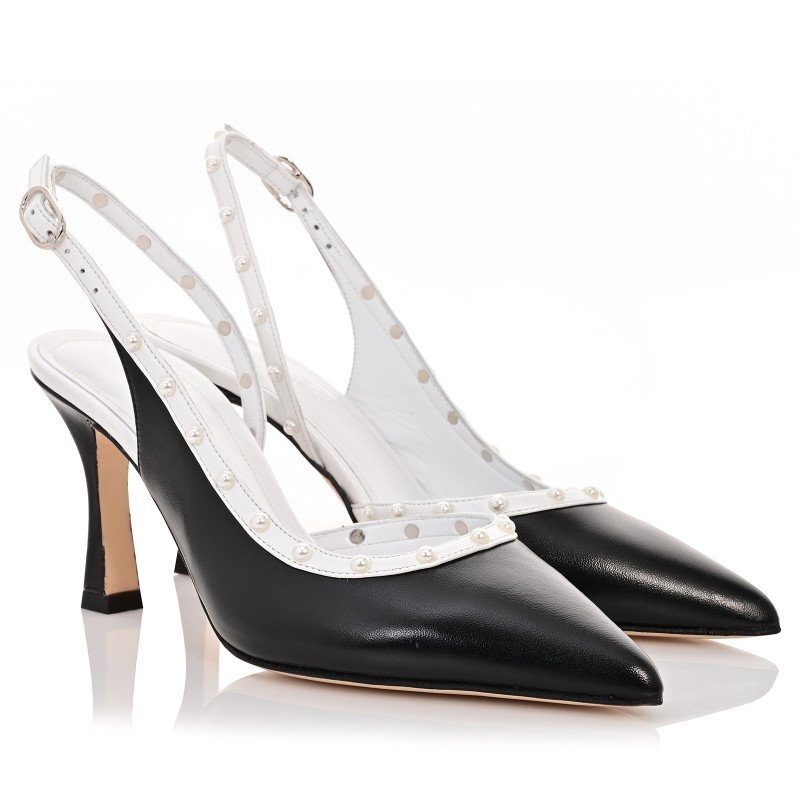 Women's Heels Black Leather