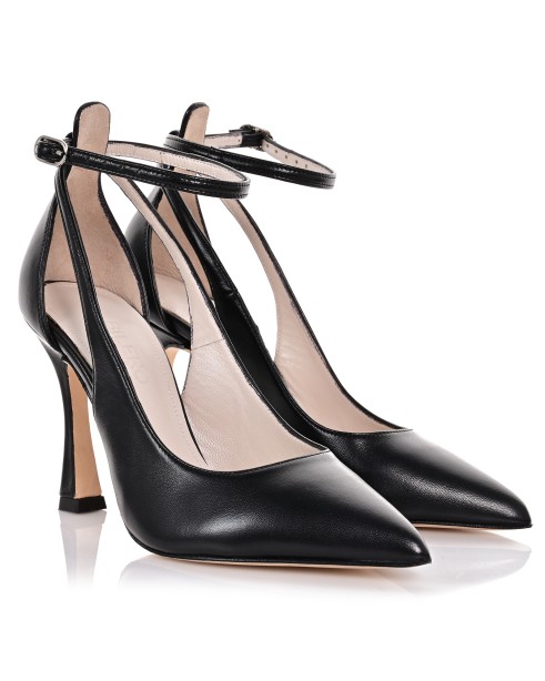 Women's Heels Black Leather