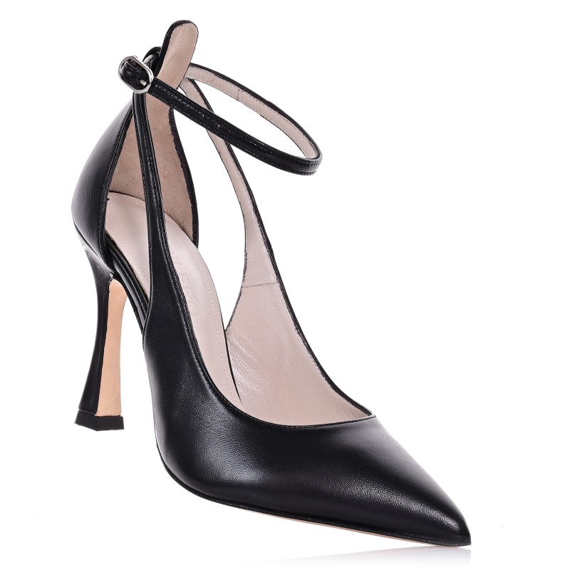 Women's Heels Black Leather