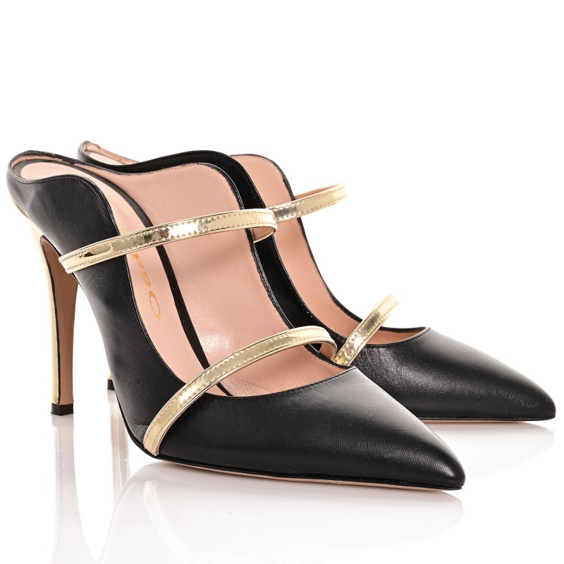 Women's Mules Black Leather