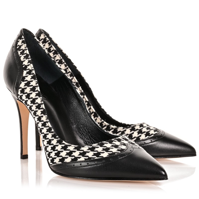 Women's Pumps Pied De Poule