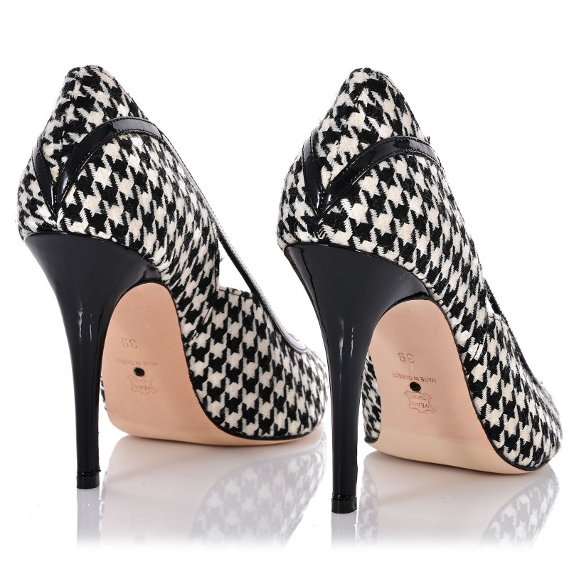 Women's Pumps Pied De Poule