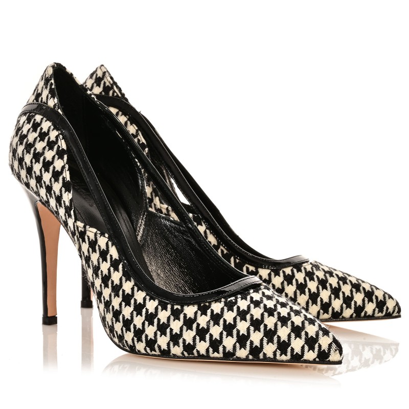 Women's Pumps Pied De Poule