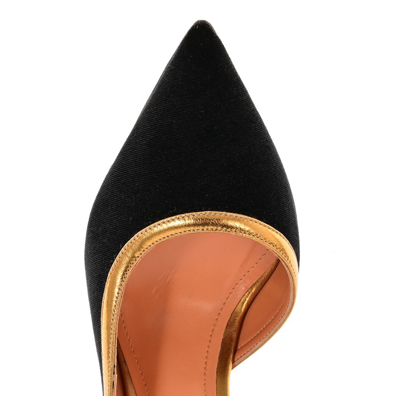 Women's Black Velvet Pumps
