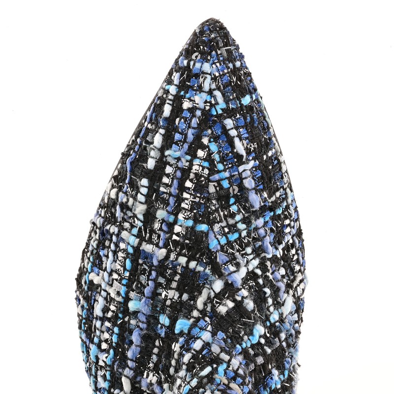 Women's Boots Blue Woven