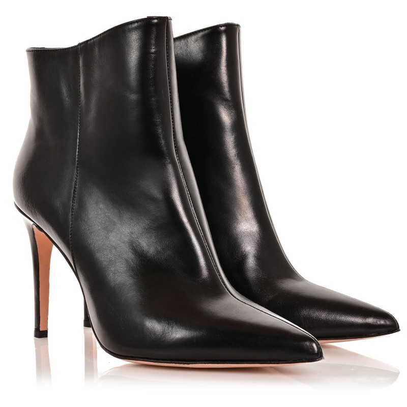Women's Boots Black Leather