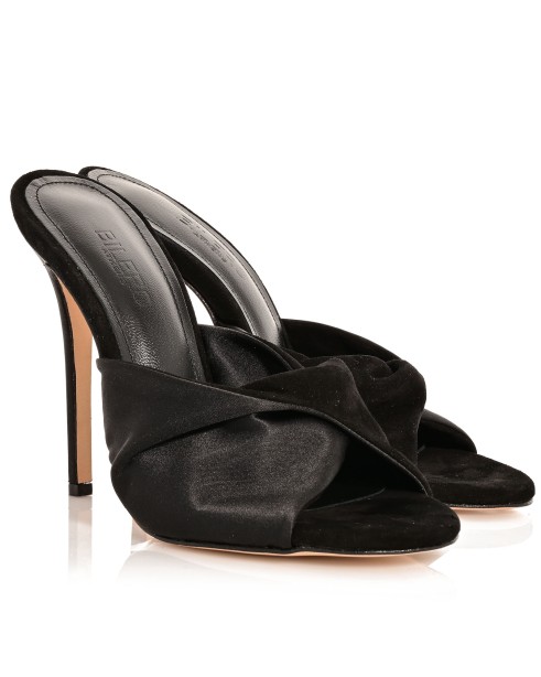 Women's Mules Black Leather