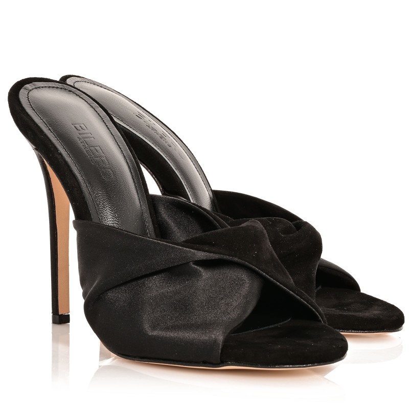 Women's Mules Black Leather