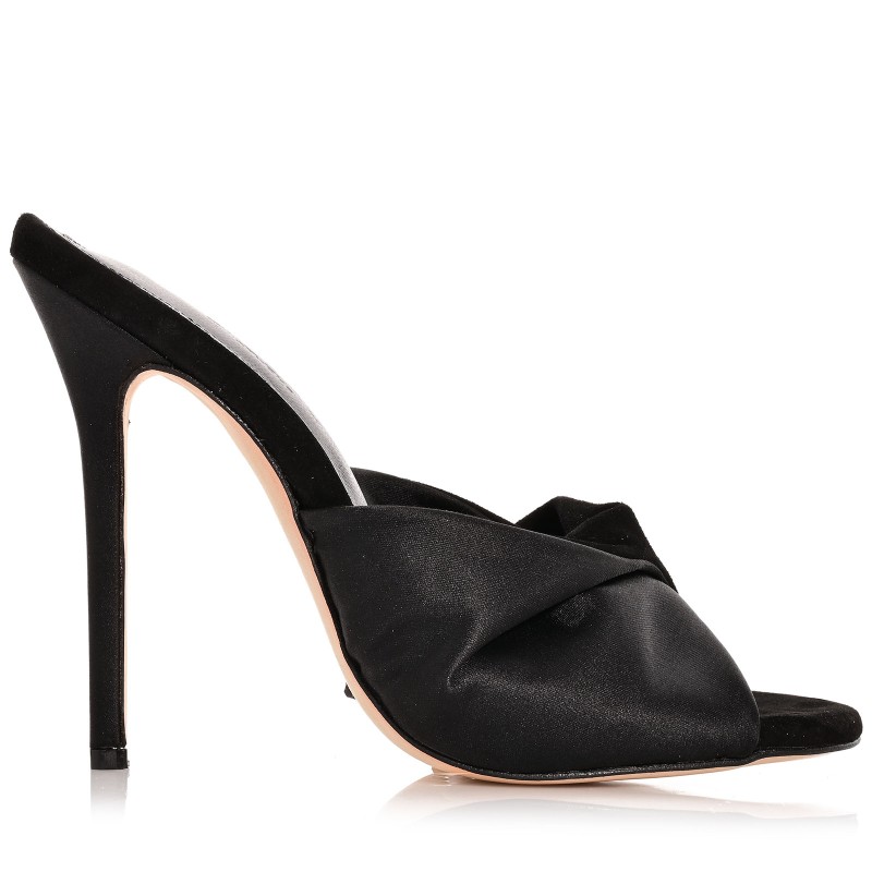Women's Mules Black Leather