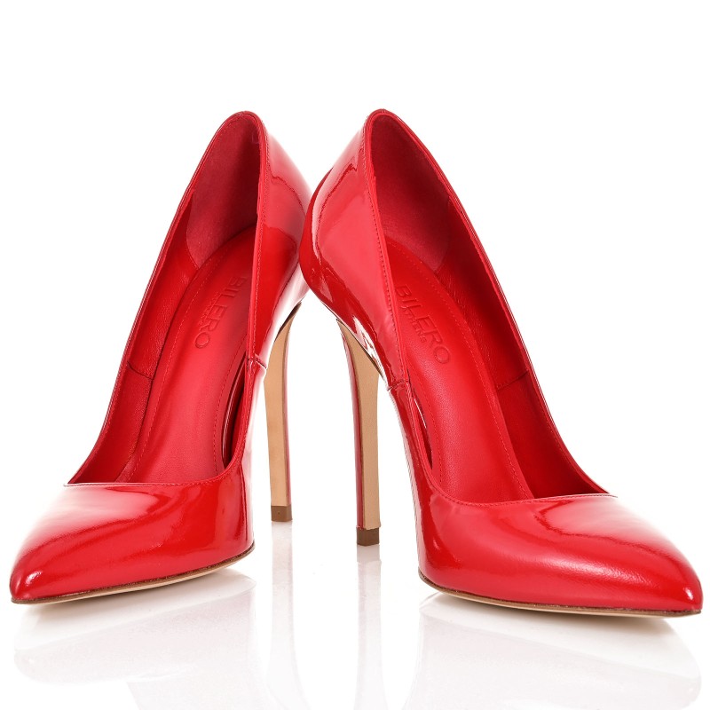 Women's Heels Red Patent Leather