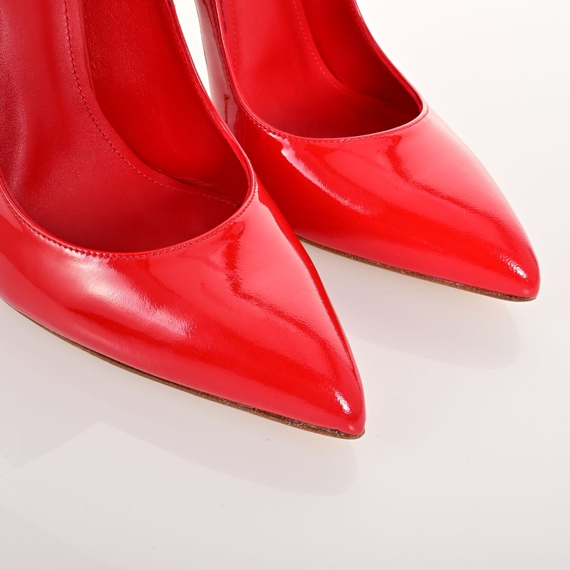 Women's Heels Red Patent Leather