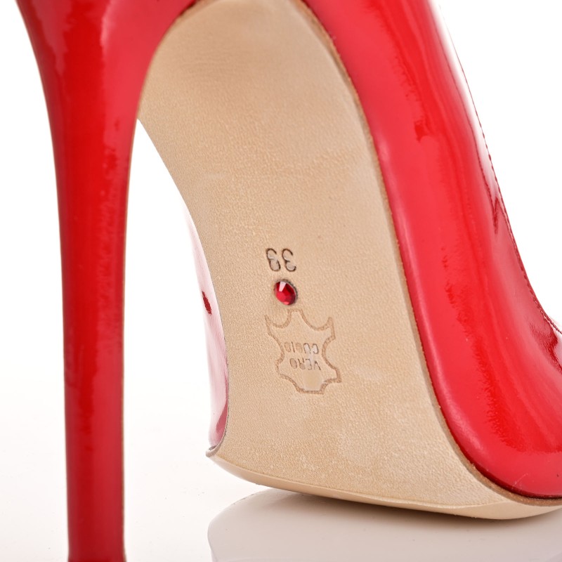 Women's Heels Red Patent Leather