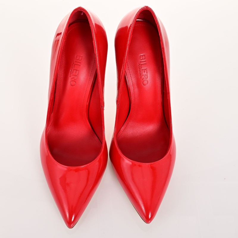 Women's Heels Red Patent Leather