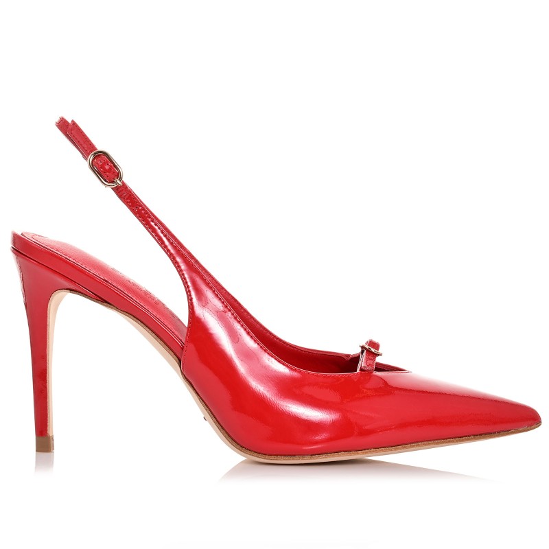 Women's Pumps Red Patent Leather