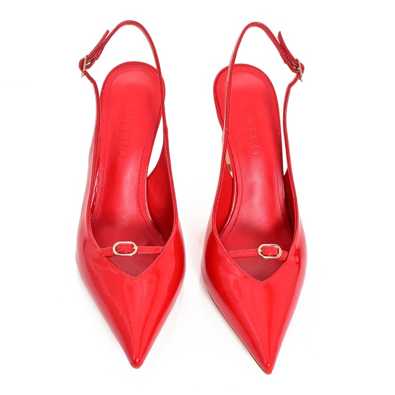 Women's Pumps Red Patent Leather