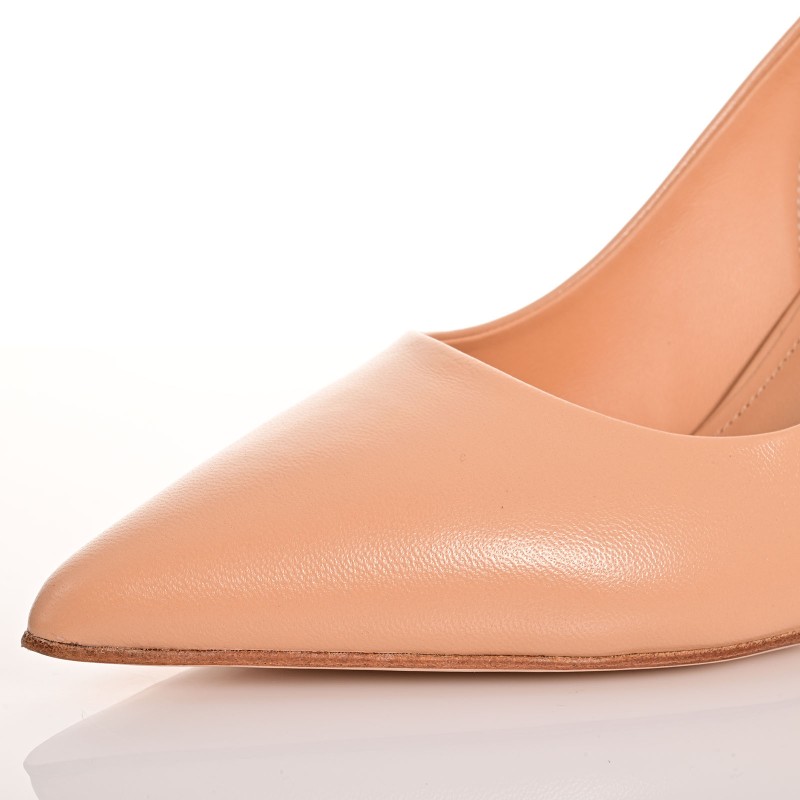 Women Pumps Biscuit Colored