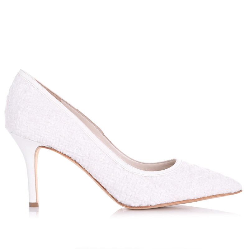 Women's White Pumps