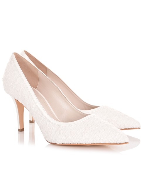 Women's White Pumps