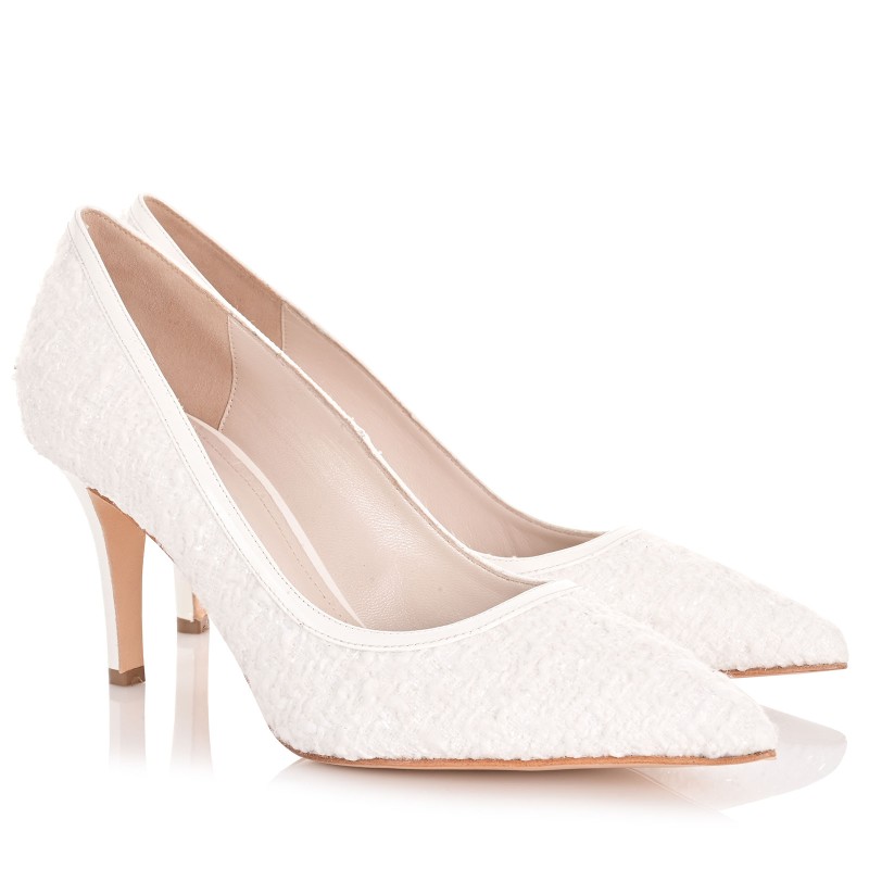 Women's White Pumps