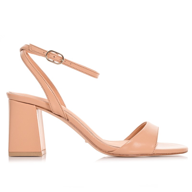 Women Biscuit Leather Sandals