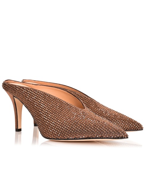 Women's Mules Mirror Copper
