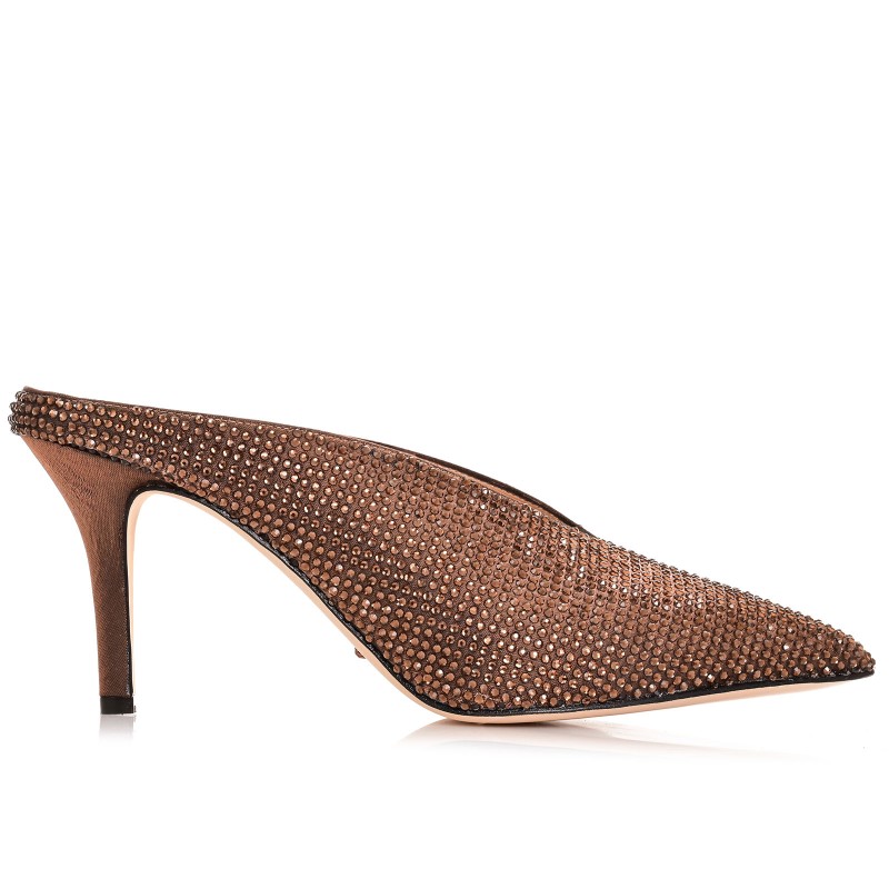 Women's Mules Mirror Copper