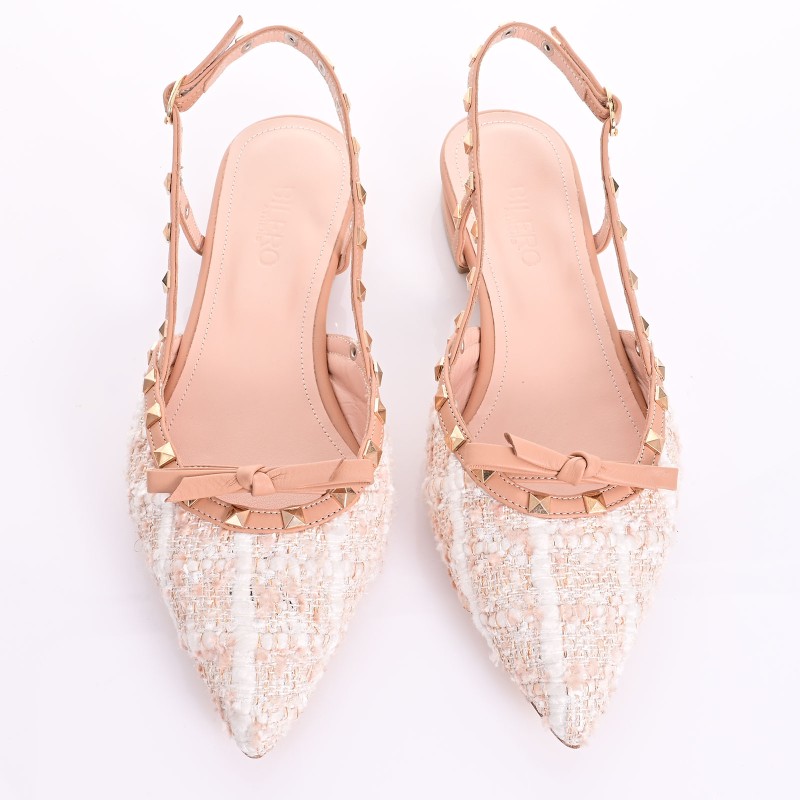 Women Biscotti Leather Ballerinas