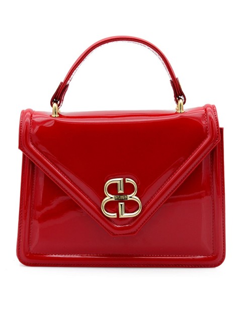 Women Bag Red Patent Leather