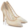 Nude Pumps Strass