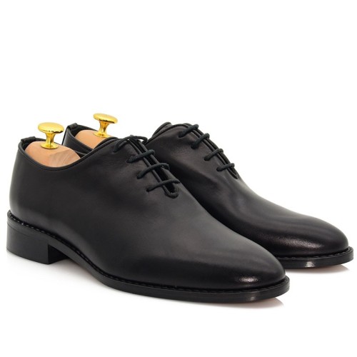 Groom Black Leather Shoes