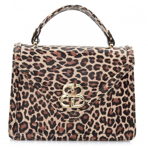 Women's Leopard Leather Bag