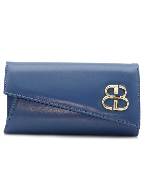 Women's Bag Blue Leather